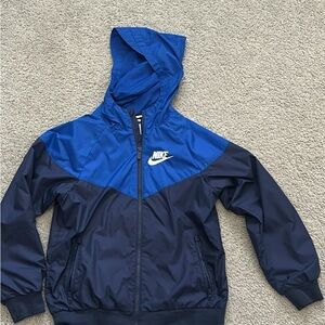 Nike Kids Two-Tone Blue Raincoat